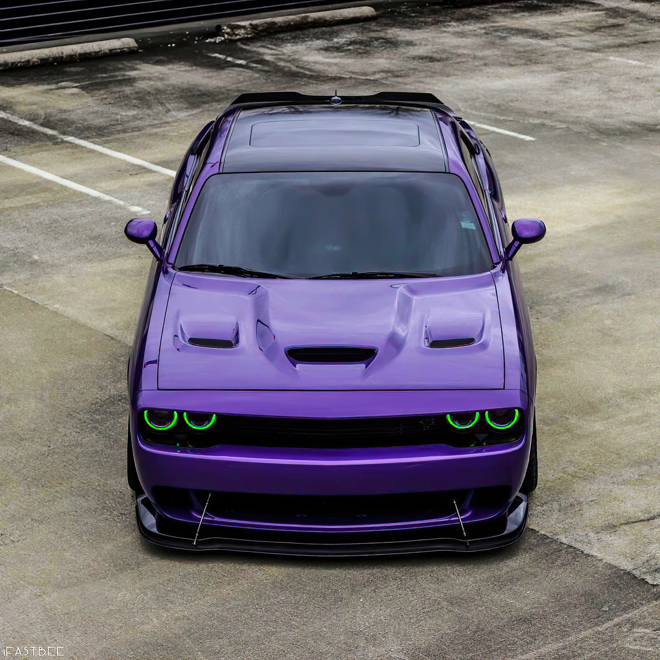 2268-333 - Dodge Challenger 2015-2018 ORACLE ColorSHIFT Halo Kit